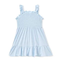 Smocked Dress in Breeze
