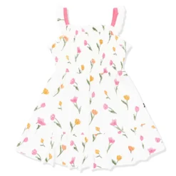 Smocked Dress in Tulip
