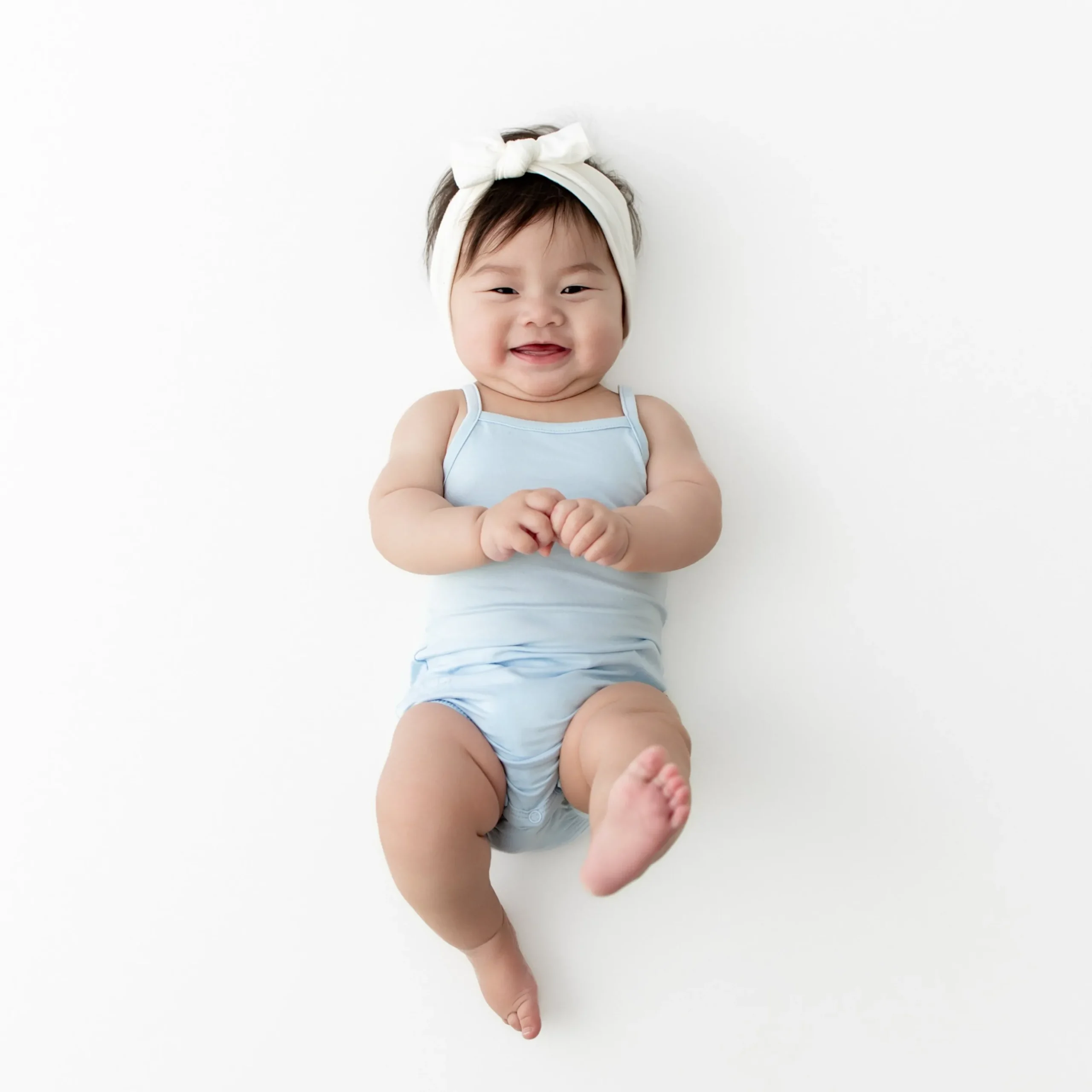 Spaghetti Strap Leotard in Breeze