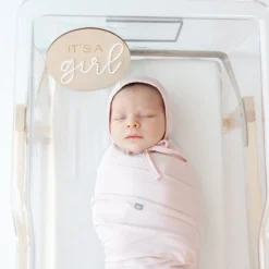 Swaddle Blanket in Blush