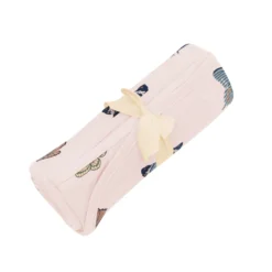 Swaddle Blanket in Blush Butterfly
