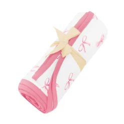 Swaddle Blanket in Bow
