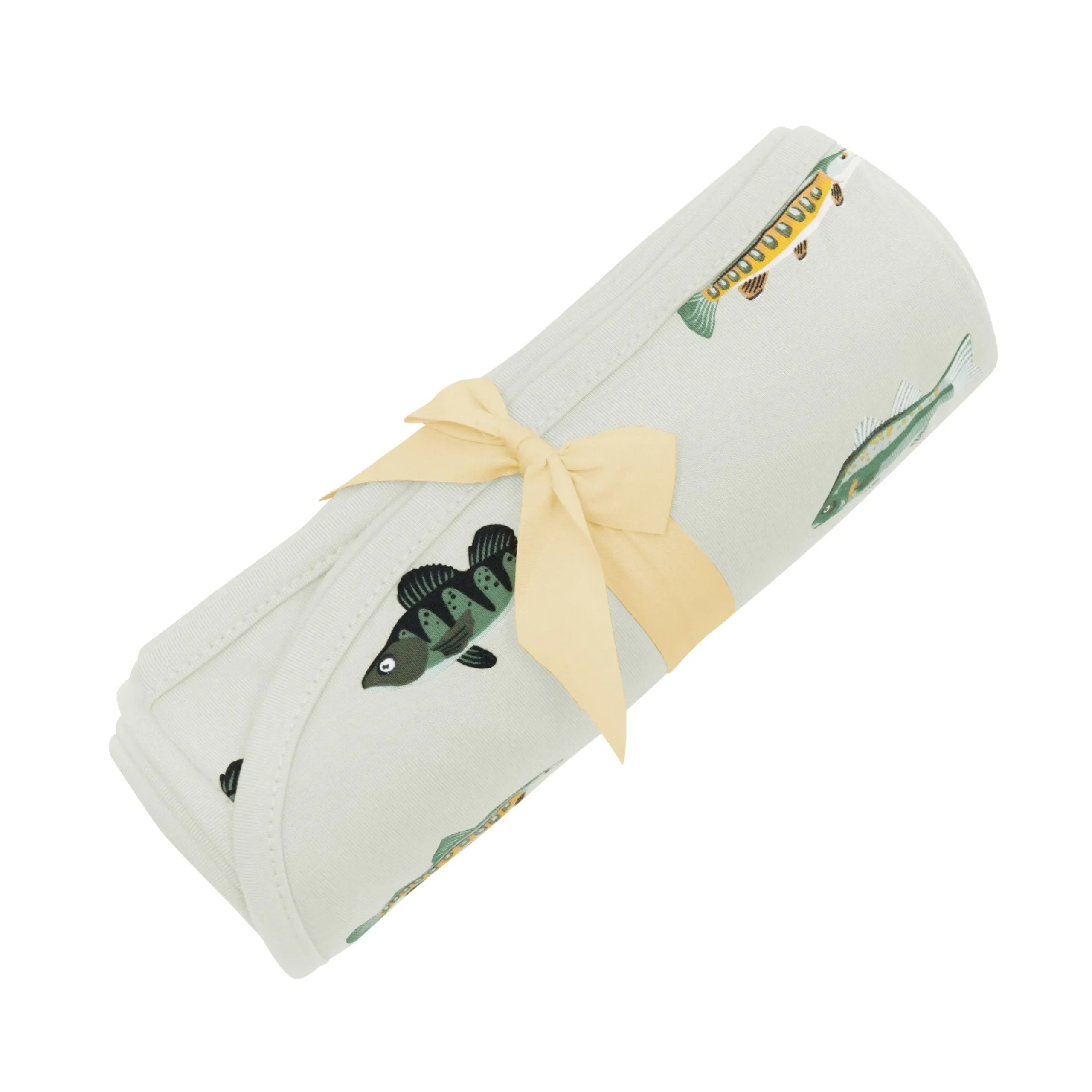 Swaddle Blanket in Fishing