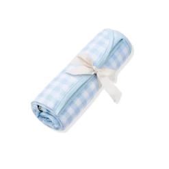 Swaddle Blanket in Gingham Breeze