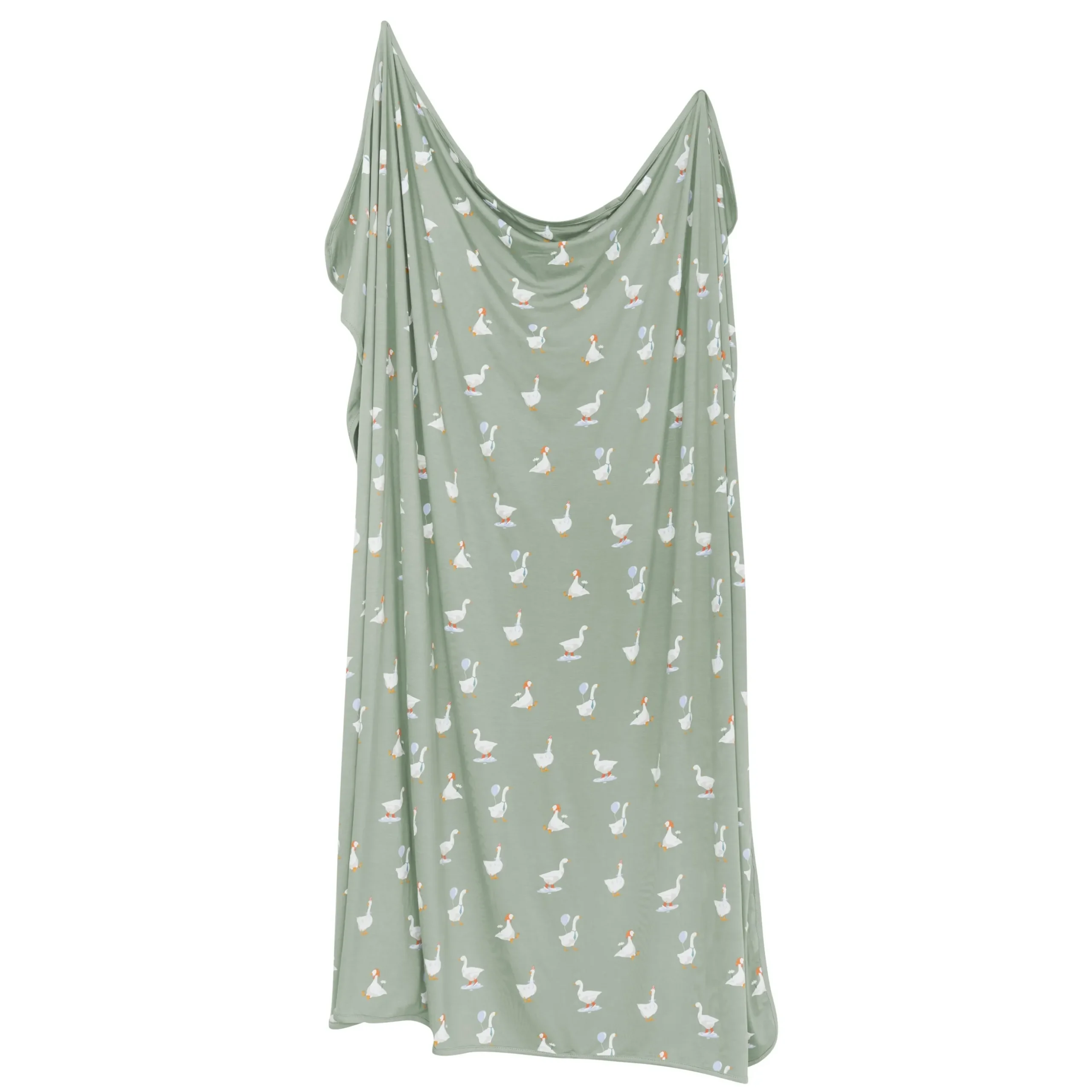 Swaddle Blanket in Silly Goose
