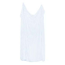 Swaddle Blanket in Small Mist Stripe