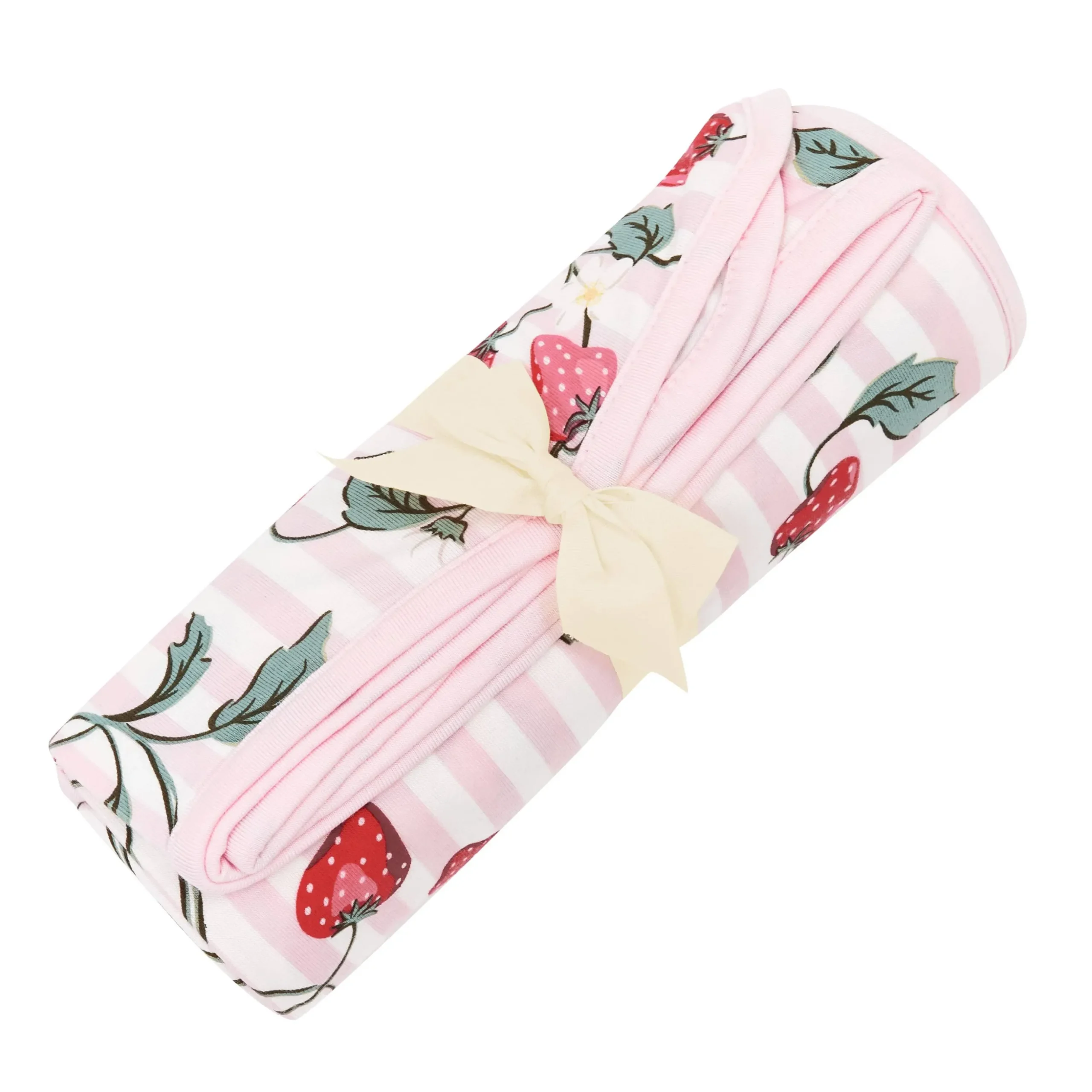 Swaddle Blanket in Strawberry Fields