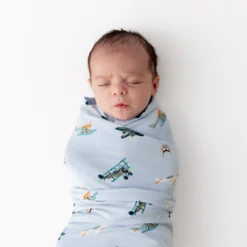 Swaddle Blanket in Take Off