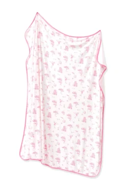 Swaddle Blanket in Toile Ballet
