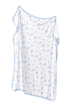 Swaddle Blanket in Toile Safari