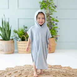 Swim Poncho in Fog