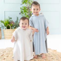 Swim Poncho in Oat