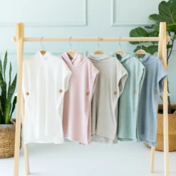 Swim Poncho in Sage