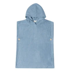 Swim Poncho in Slate