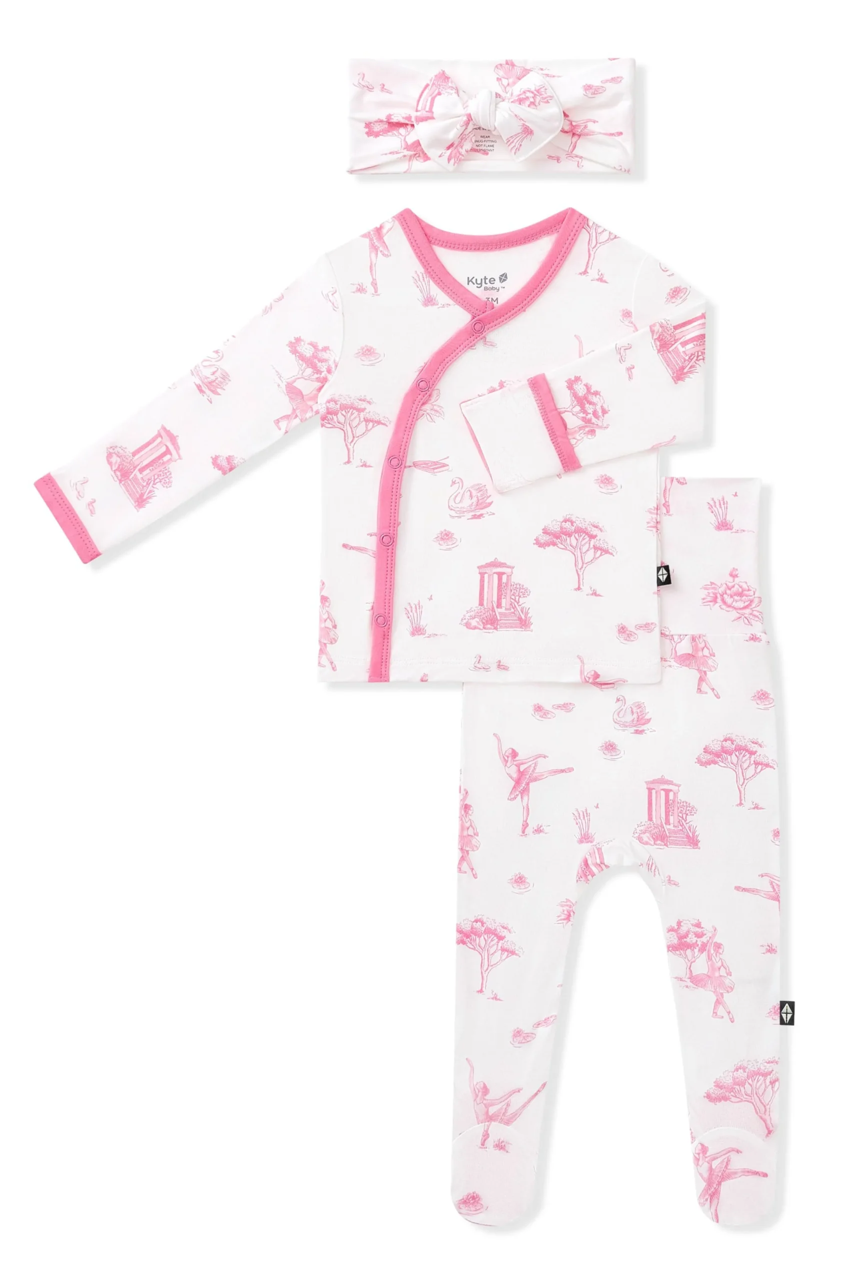 Take Me Home Set with Bow in Toile Ballet
