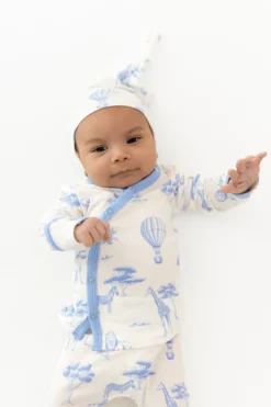 Take Me Home Set with Cap in Toile Safari