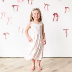 Tank Twirl Dress in Bow