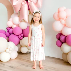 Tank Twirl Dress in Bow