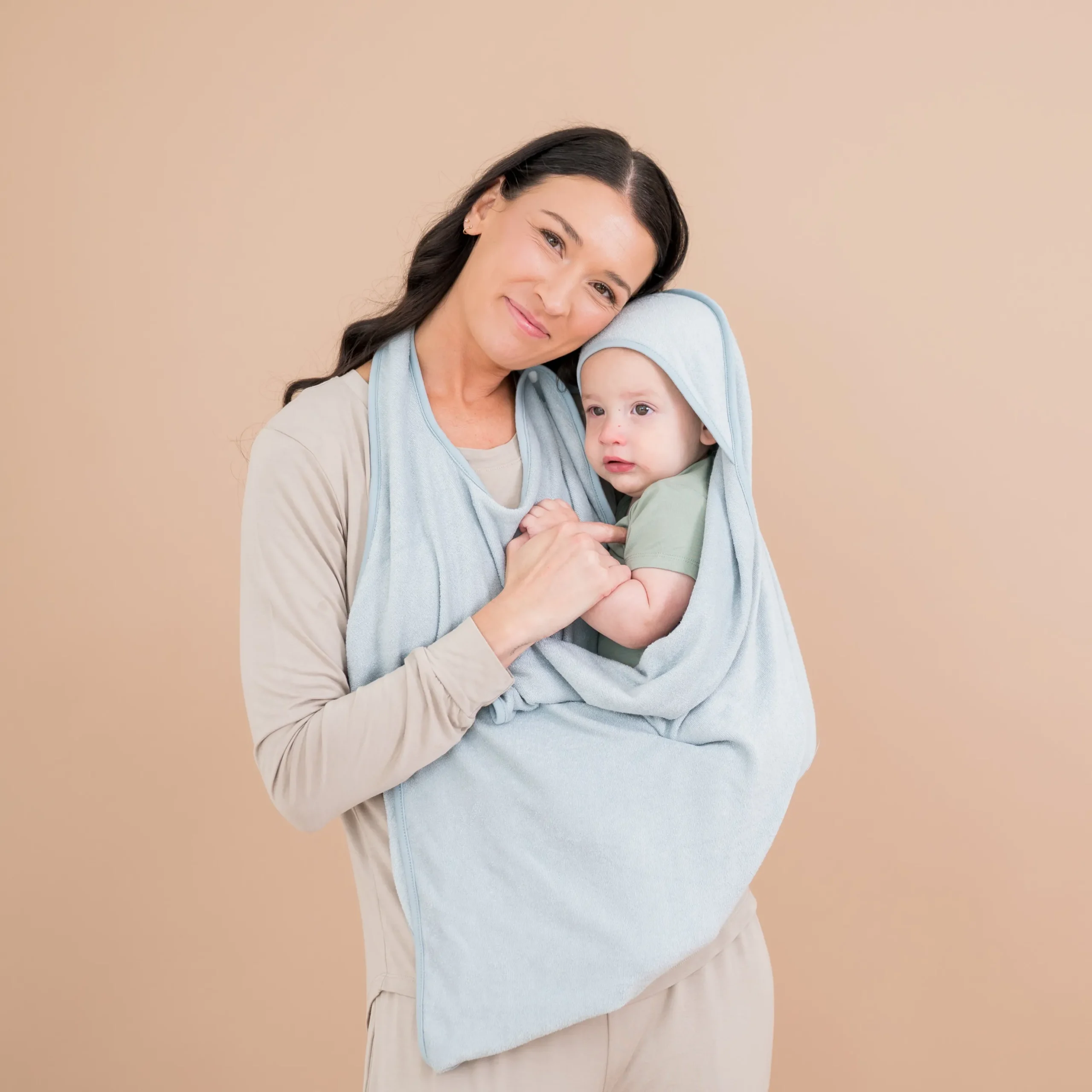 Terry Apron Towel in Fog