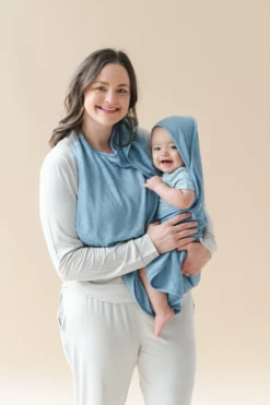 Terry Apron Towel in Slate