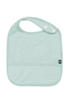 Terry Pocket Bib in Sage