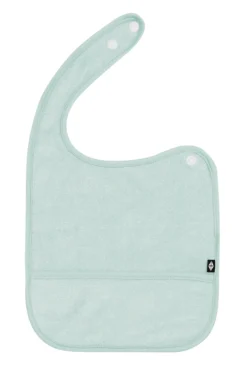 Terry Pocket Bib in Sage