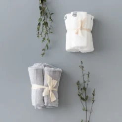 Terry Washcloth 5-Pack in Cloud
