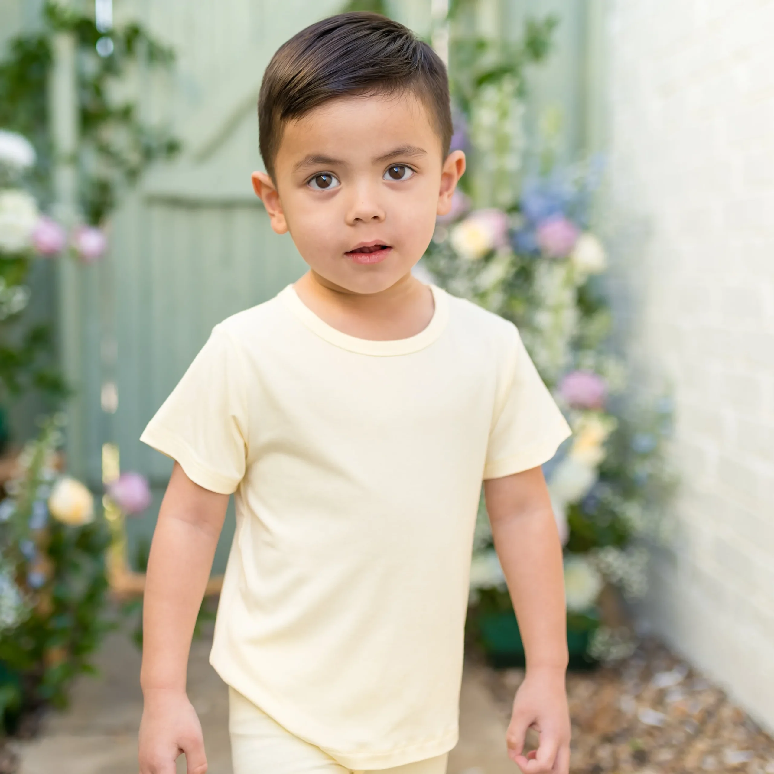 Toddler Basic Tee in Chamomile