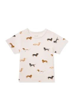 Toddler Basic Tee in Dachshund