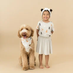 Toddler Basic Tee in Fluffy Dog