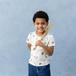 Toddler Basic Tee in Home Run