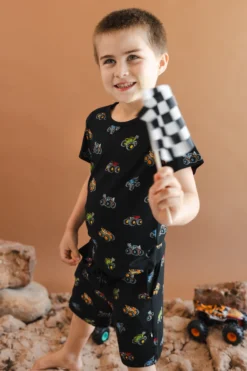 Toddler Basic Tee in Monster Truck