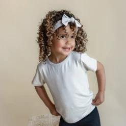 Toddler Basic Tee in Oat