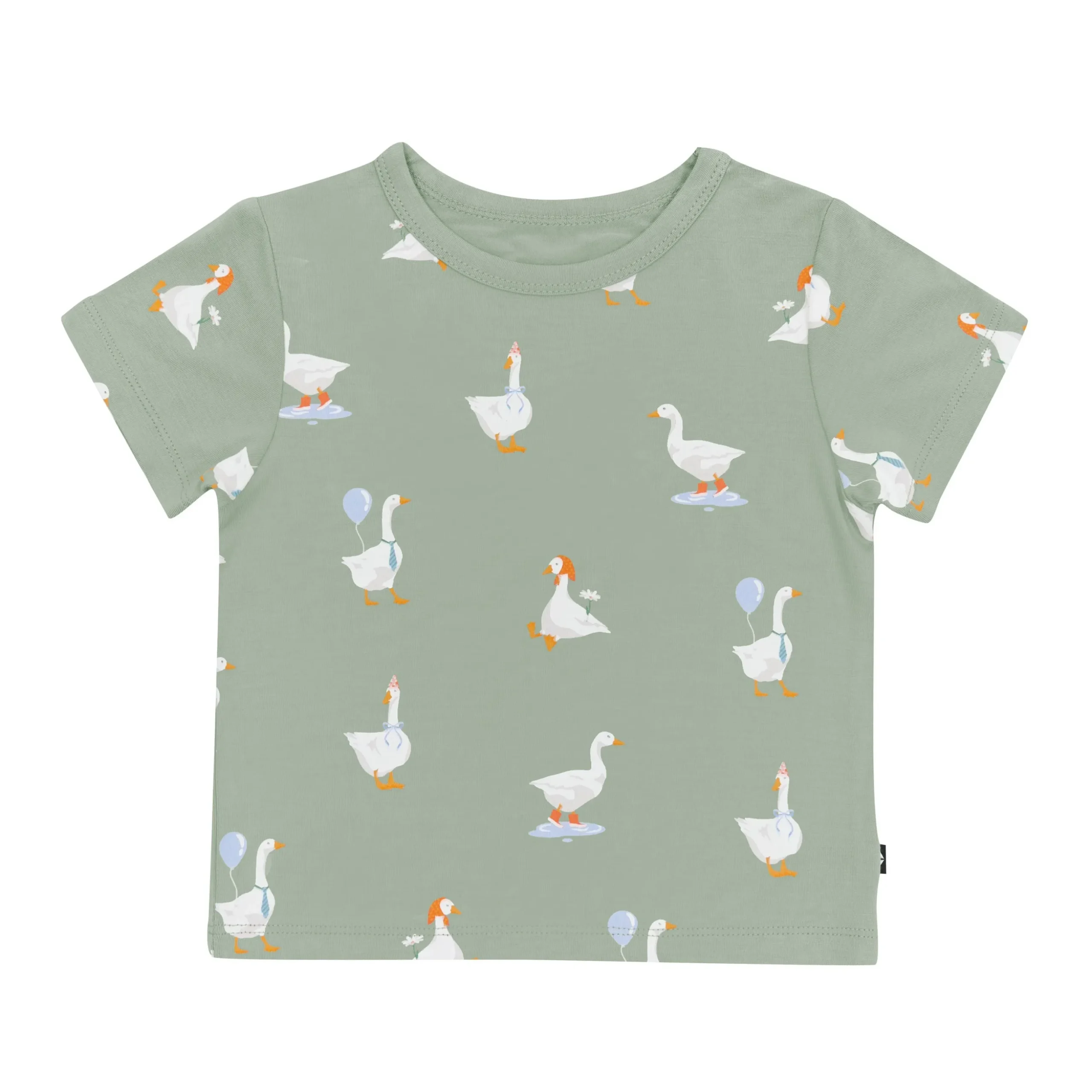 Toddler Basic Tee in Silly Goose