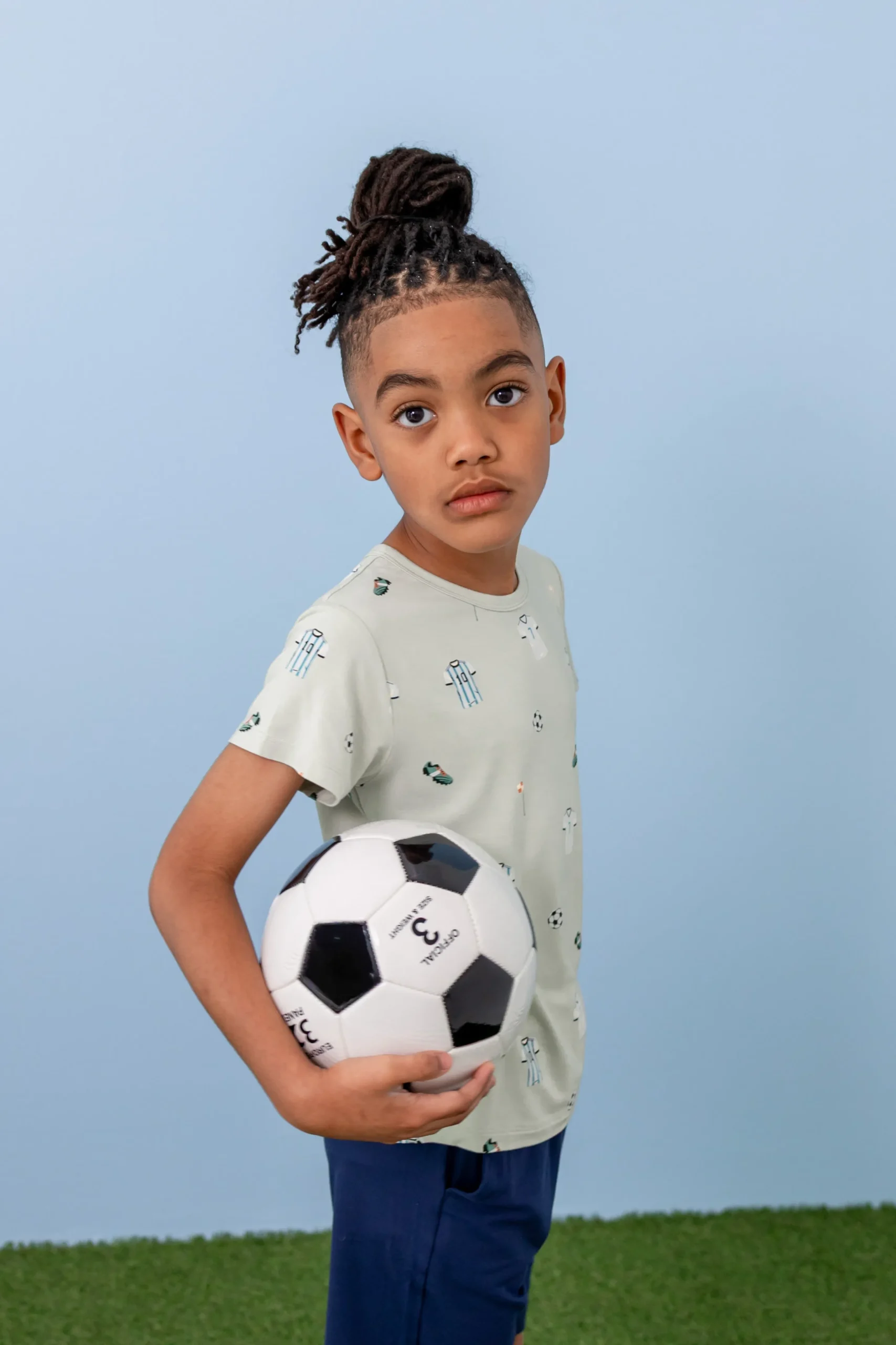 Toddler Basic Tee in Soccer