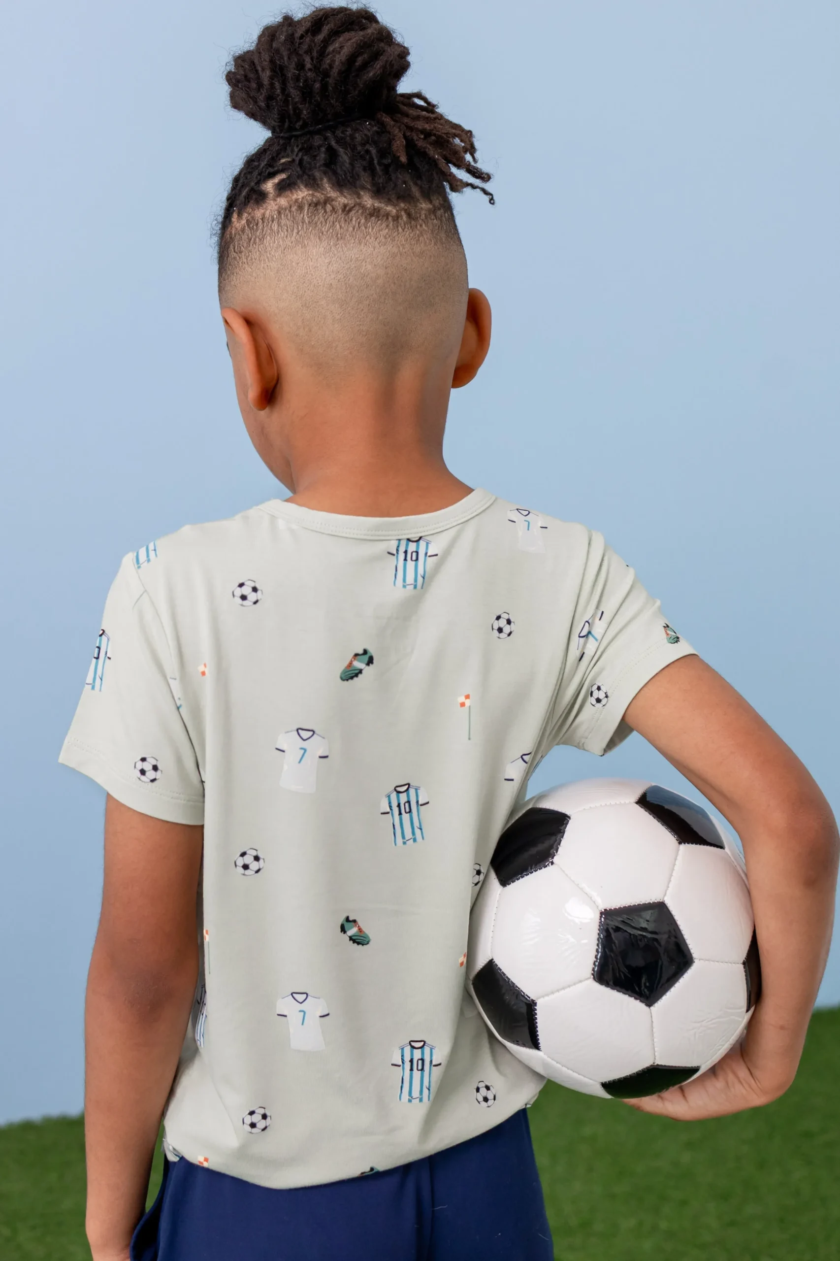 Toddler Basic Tee in Soccer