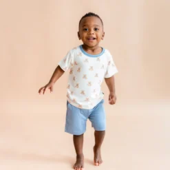 Toddler Basic Tee in Teddy Bear