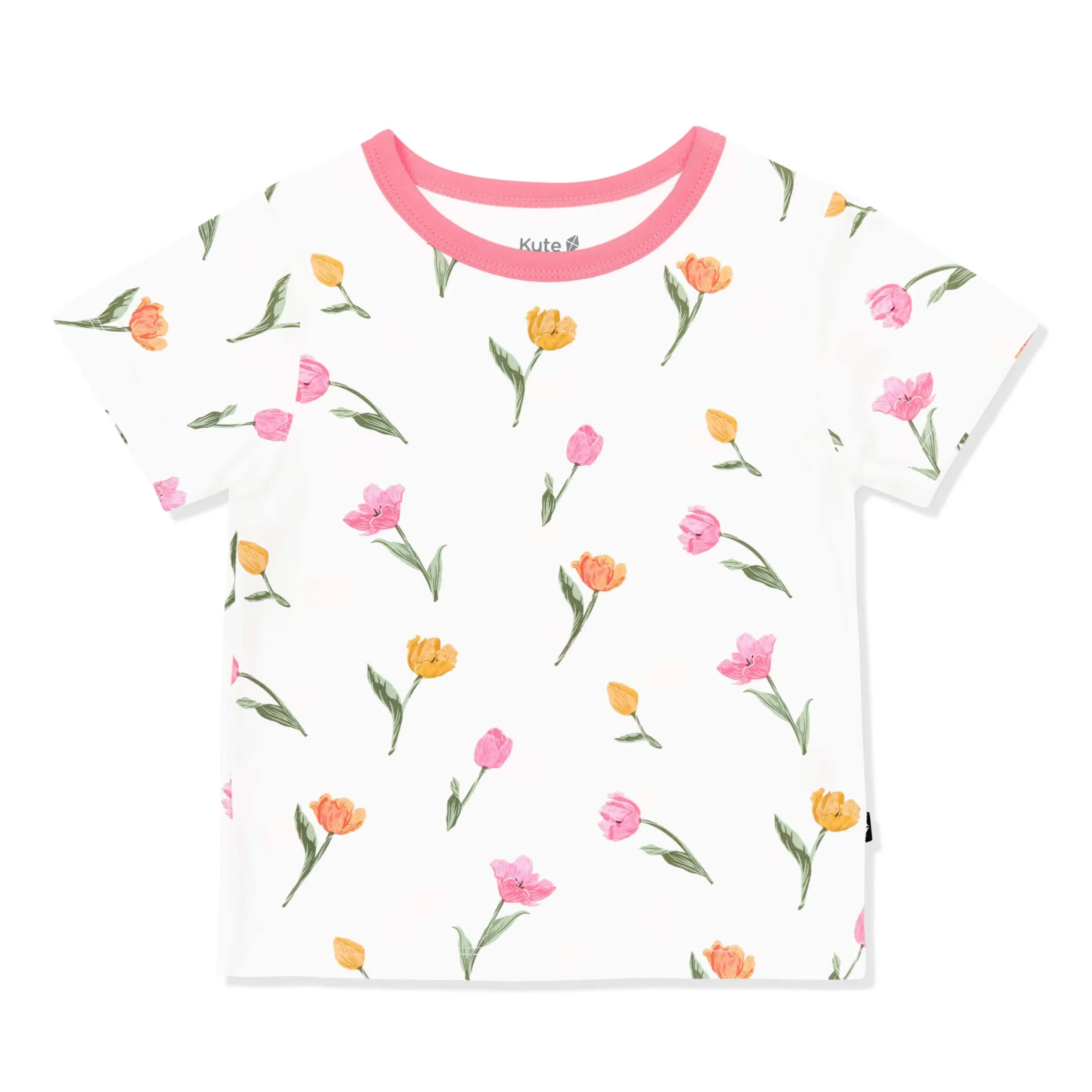 Toddler Basic Tee in Tulip