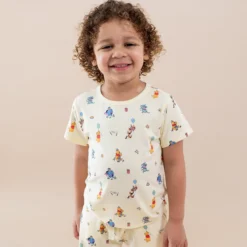 Toddler Basic Tee in Winnie the Pooh Celebration