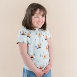 Toddler Basic Tee in Winnie the Pooh Hundred Acre Wood