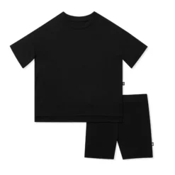 Toddler Biker Short Set in Midnight