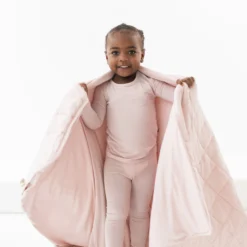 Toddler Blanket in Blush 2.5