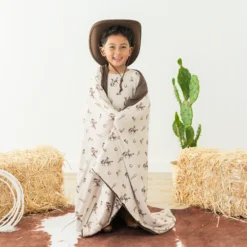 Toddler Blanket in Classic Cowboy 1.0