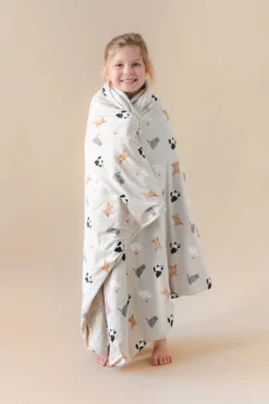 Toddler Blanket in Fluffy Cat 1.0