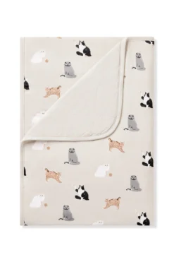 Toddler Blanket in Fluffy Cat 1.0