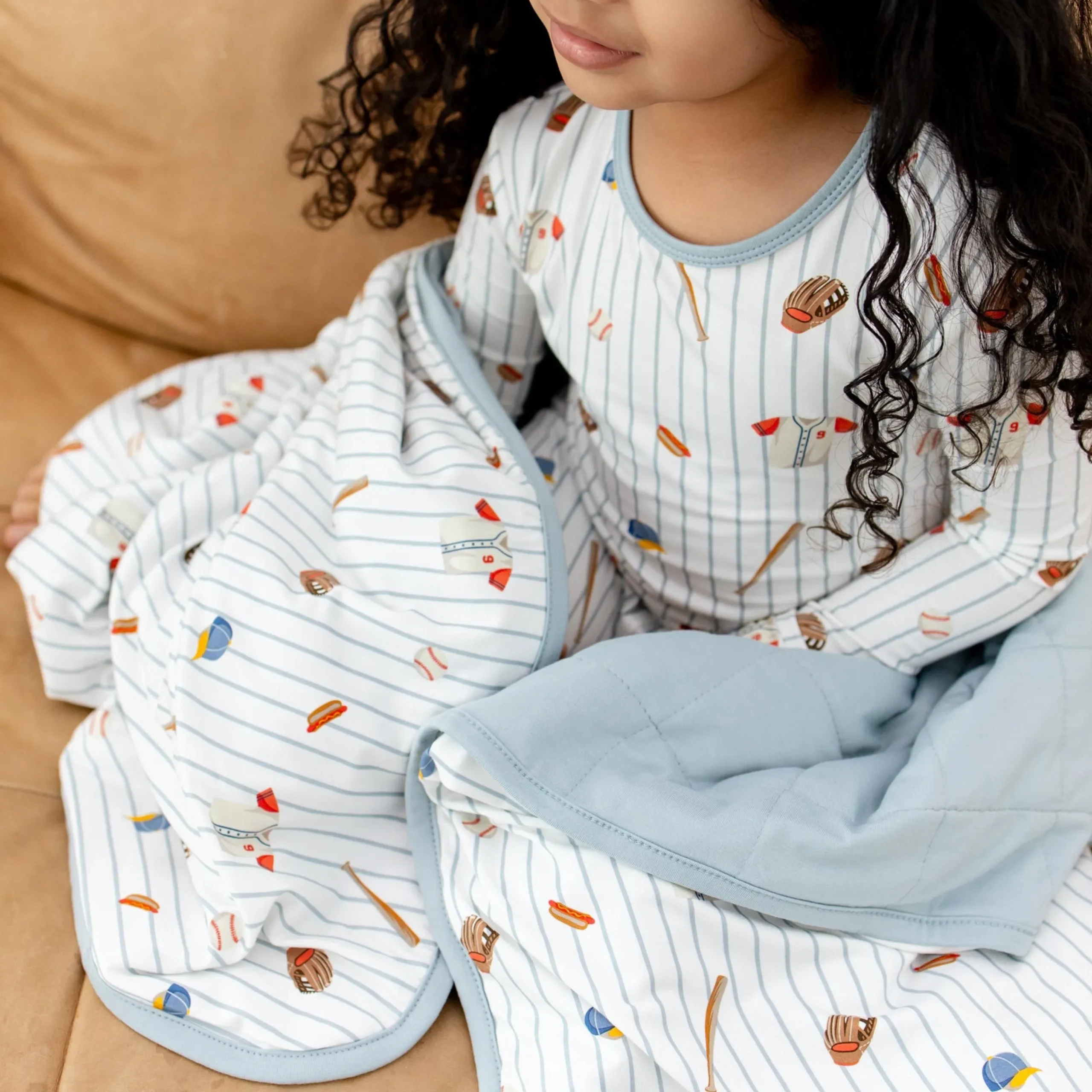 Toddler Blanket in Home Run 1.0