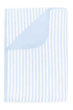 Toddler Blanket in Small Mist Stripe 1.0