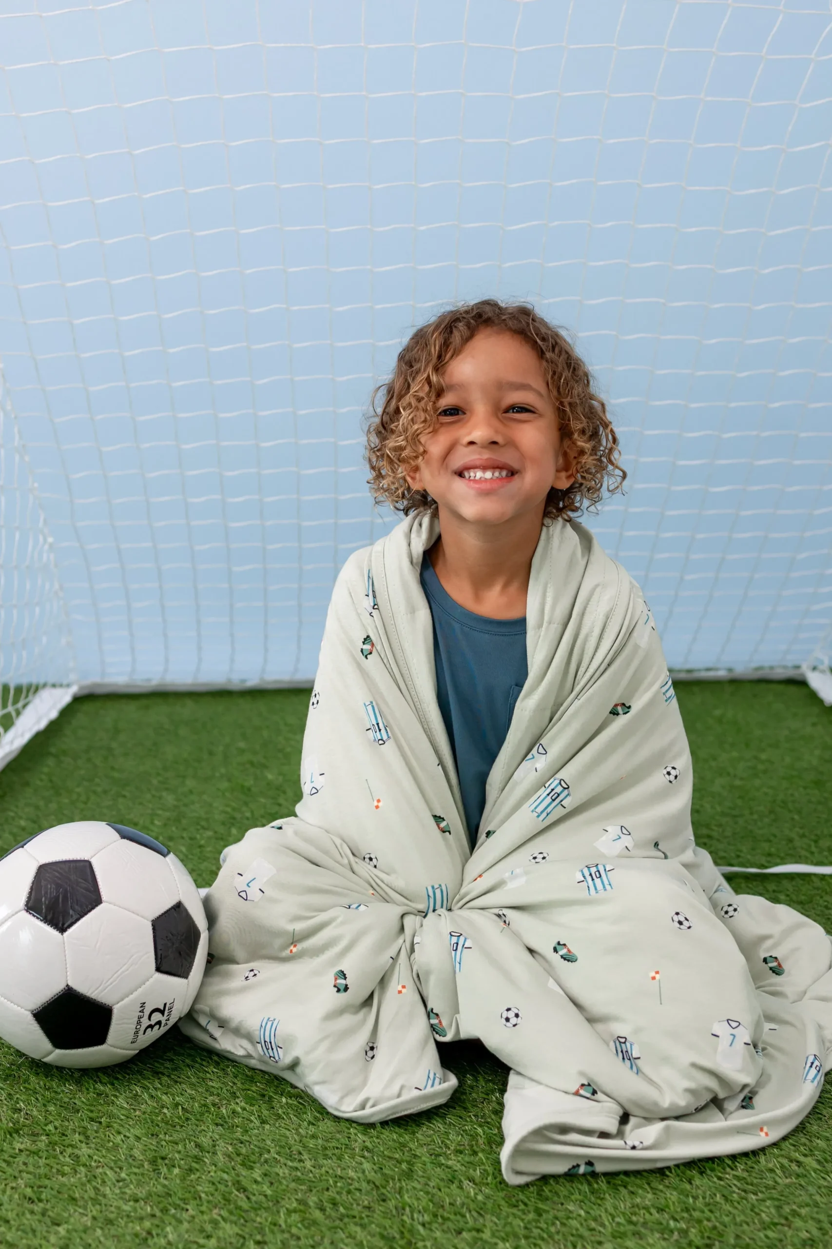 Toddler Blanket in Soccer 1.0