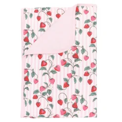 Toddler Blanket in Strawberry Fields 1.0