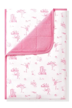 Toddler Blanket in Toile Ballet 1.0